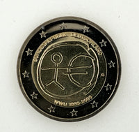 2 Euro Sondermünze 2009 "WWU - 10 Jahre Euro" Wahlweise