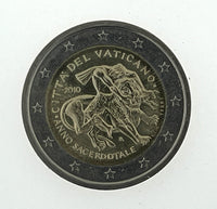 2 Euro Sondermünze Vatikan 2010"Priesterjahr"