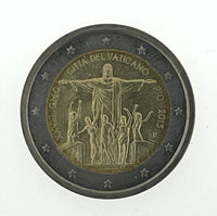 2 Euro commemorative coin Vatican 2013 "Rio World Youth Day 2013"