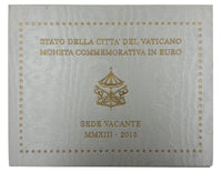 2 euro commemorative coin Vatican 2013 "Sede Vacante"