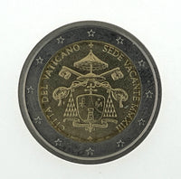 2 euro commemorative coin Vatican 2013 "Sede Vacante"