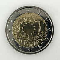 2 Euro Sondermünze 2015"Europaflagge" Wahlweise