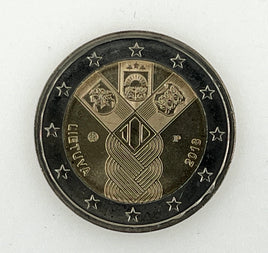 2 Euro Sondermünze Litauen 2018"100 Jahre Unabhängigkeit"