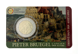 Coincard ( FR ) 2 Euro Sondermünze Belgien 2019"Pieter Bruegel"ST