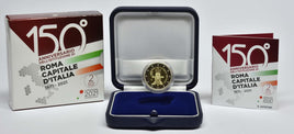 PP 2 Euro Sondermünze Italien 2021"150.Jahre Hauptstadt Rom"