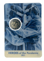 Coincard 2 Euro Sondermünze Malta 2021"Helden der Pandemie"
