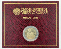 2 Euro Sondermünze Vatikan 2021"450. Geburtstag von Caravaggio"im Blister