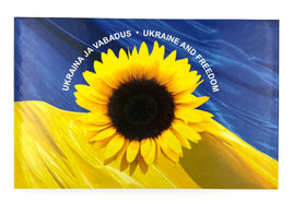 Coincard 2 Euro Sondermünze Estland 2022"für die Freiheit der Ukraine"