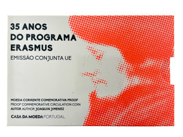 PP 2 Euro Sondermünze Portugal 2022"Erasmus"Polierte Platte