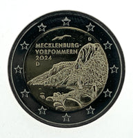 2 Euro Sondermünze Deutschland 2024 "Mecklenburg-Vorpommern – Königsstuhl"