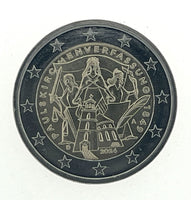 2 Euro Sondermünze Deutschland 2024 "Paulskirchenverfassung" Wahlweise