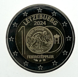 2 Euro Sondermünze Luxemburg 2024"Feierstëppler"UNC