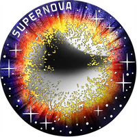 PP 20 Euro Österreich 2024 "Supernova"Polierte Platte