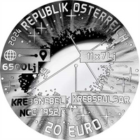 PP 20 Euro Österreich 2024 "Supernova"Polierte Platte