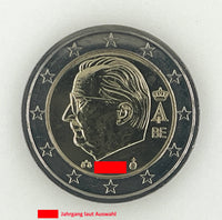 2 Euro Kursmünze Belgien "König Albert II"