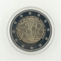 PP 2 Euro Sondermünze Zypern 2023"60 Jahre Zentralbank"Polierte Platte