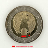 2 Euro Kursmünze Deutschland "Bundesadler"