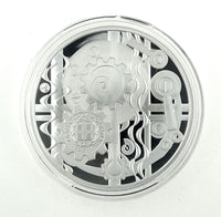 PP 10 Euro Silber Griechenland 2024 "Archimedische Schraube"Polierte Platte