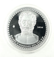 PP 10 Euro Silber Griechenland 2024 "Thales of Milet"Polierte Platte