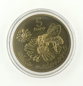 5 Euro Slowakei 2021 "Honigbiene"