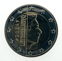 2 Euro Kursmünze Luxemburg "Großherzog Henri I"