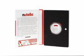 5 Euro Silbermünze Italien 2021 "Nutella" Rot ST