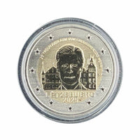 4x2 Euro Gedenkmümzen Set 2024-2025 PP Luxemburg Reverse Proof