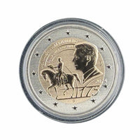 4x2 Euro Gedenkmümzen Set 2024-2025 PP Luxemburg Reverse Proof