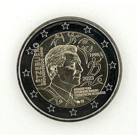 2 Euro Sondermünze Luxemburg 2023"Großherzog Henri im Olympischen Komitee"