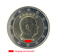 2 Euro circulation coin Monaco "Prince Albert II"