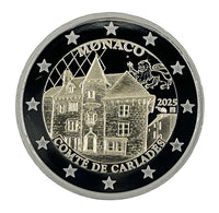 PP 2 Euro Sondermünze Monaco 2025"Grafschaft Carladès" in Originalbox