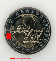 2 Euro Kursmünze Slowenien "France Preseren"
