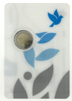 2 Euro Sondermünze San Marino 2024"50. Jahrestag der Erklärung der Bürgerrechte"