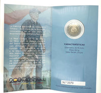 PP 2 Euro Sondermünze Spanien 2024"Nationales Polizeikorps - Policia Nacional"