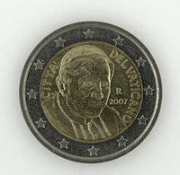 2 Euro Kursmünze Vatikan "Papst Benedikt XVI"