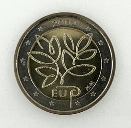 2 Euro commemorative coin Finland 2004 "EU expansion"