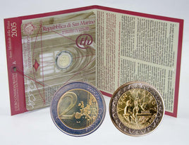 2 Euro Sondermünze San Marino 2005"Galileo"