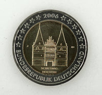 2 Euro Sondermünze Deutschland 2006"Holstentor"