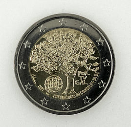 2 Euro commemorative coin Portugal 2007 "Council Presidency"