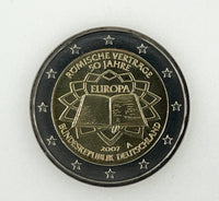 2 Euro commemorative coin 2007 "Roman Treaties" Optional