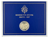 2 euro commemorative coin Vatican 2007 "80th birthday of Benedict XVI"