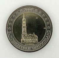 2 Euro Commerativ Coin Germany 2008 "Hamburger Michel"