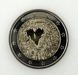 2 Euro Sondermünze Finnland 2008"Menschenrechte"