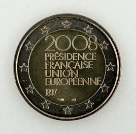 2 Euro Commerativ Coin France 2008 "Council Presidency"