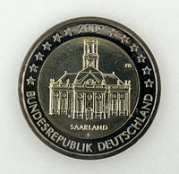 2 Euro commemorative coin Germany 2009 "Saarland"