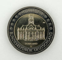 2 Euro commemorative coin Germany 2009 "Saarland"