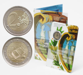 2 Euro Commerativ Coin San Marino 2009 "Creativity"