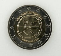 2 euro commemorative coin 2009 "EMU - 10 years of the euro" Optional