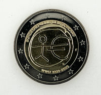 2 euro commemorative coin 2009 "EMU - 10 years of the euro" Optional