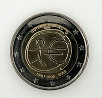 2 euro commemorative coin 2009 "EMU - 10 years of the euro" Optional